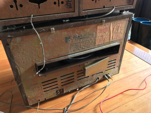 ナショナル National STEREO SOUND SYSTEM SF-540型　卓上型レコードプレーヤー ステレオ ビンテージ 昭和レトロ