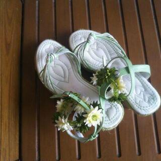 サンダル二足【未使用に近いです。】