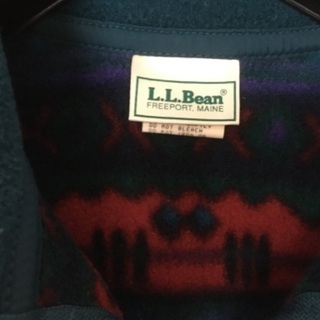 LL Bean エル・エル・ビーン　／フリース／女性用Mサイズ／アメリカ製の画像