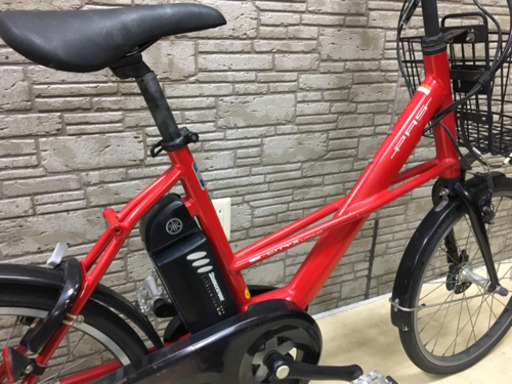 東京23区配達無料　新基準　ヤマハ　パスシティX  8.1Ah リチウム 電動自転車☆中古自転車☆20インチ☆