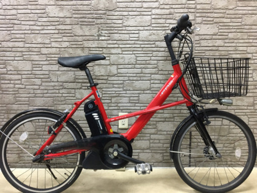 東京23区配達無料　新基準　ヤマハ　パスシティX  8.1Ah リチウム 電動自転車☆中古自転車☆20インチ☆