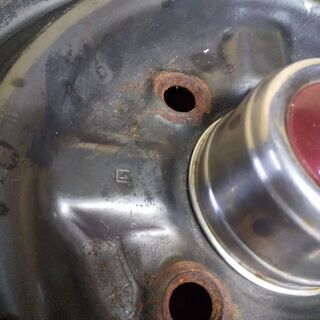 ５千円🔯トヨタ純正ホイール１本🔯１３インチ🔯PCD114.3🔯旧車🔯カローラ🔯の画像