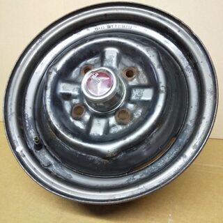 ５千円🔯トヨタ純正ホイール１本🔯１３インチ🔯PCD114.3🔯旧車🔯カローラ🔯の画像