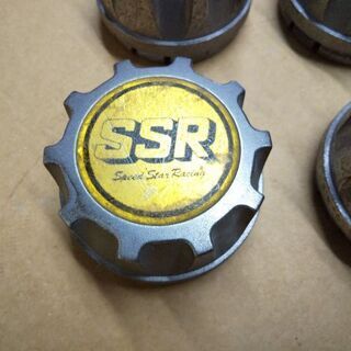 ４万円🔯SSRメッシュ用センターキャップ🔯４個セット🔯スピードスター🔯リバースメッシュ🔯の画像