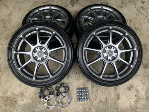 シエンタ　17インチアルミ&タイヤ　フルセット