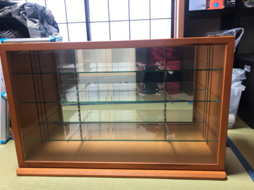 硝子 木枠 ビンテージ コレクションケース！