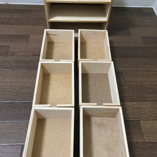 イケアの収納箱の画像