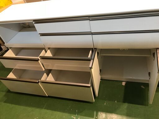 クラフトコガ　大型キッチンカウンター