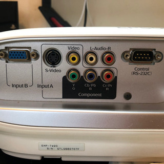【ジャンク】EPSONプロジェクター　EMP-TW20の画像