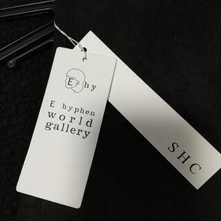 新品 Ehyphen world gallery フェイクムートンリバーシブルコートの画像