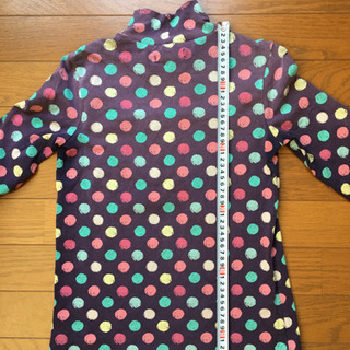 140 GAP ハイネックTシャツ　水玉の画像