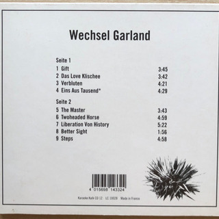 WECHSEL GARLAND / Liberation Von Historyの画像