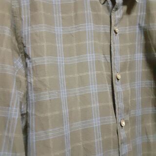 お得！ブラックチェック　Theory men Shirt の画像