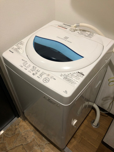【受渡予定者確定】洗濯機 洗濯槽クリーナー付き 3年間使用