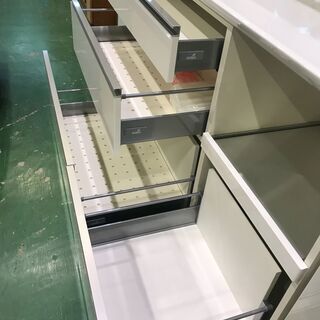 【愛品館八千代店】パモウナ　スライド扉キッチンボード【愛八KT】の画像