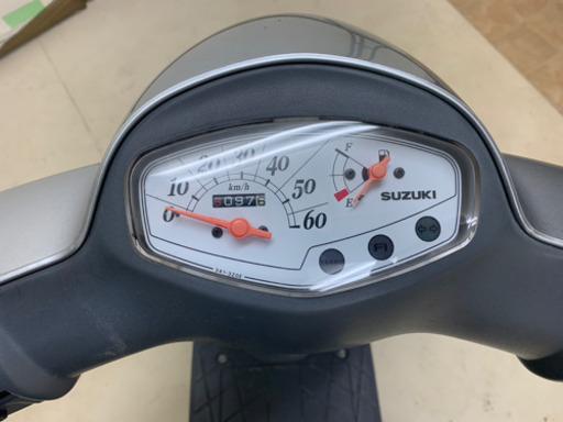 スズキ レッツ4 50 cc 原付  スクーター 4スト 実動 美車 書類 鍵あり 型式CA45A