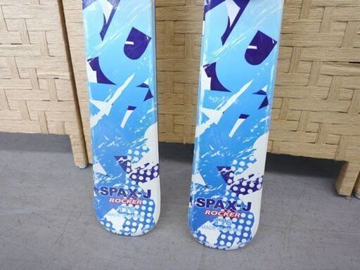 KAZAMA SPAX-J 116cm ジュニアスキー 子供 ２点セット スキー ビンディング 板 カザマ 札幌市手稲区