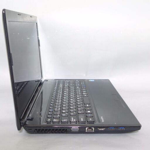 送料無料 ブラック限定品 Windows10 中古ノートパソコン 15.6型 NEC VJ18E/FW-G Celeron 4GB 5