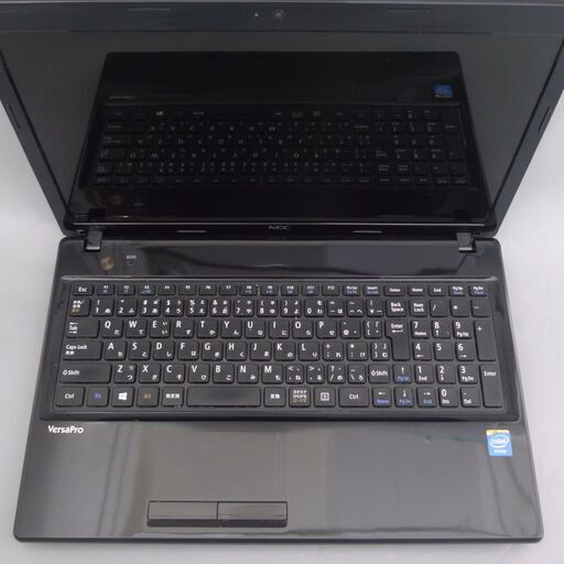 送料無料 ブラック限定品 Windows10 中古ノートパソコン 15.6型 NEC VJ18E/FW-G Celeron 4GB 5