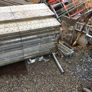 4m 足場用アルミ板スチール製板もありの画像