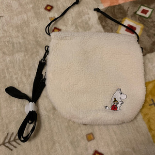 北欧雑貨　ムーミン　保冷保温バック　ファーバック　ボアポシェット　付録の画像