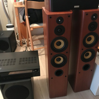 onkyo AVアンプ NR-365 D-308c 3.1chセット ホームシアター