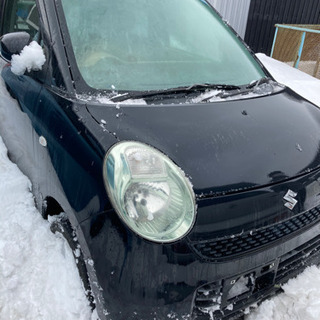 スズキ　MRワゴン　4WD  黒の画像