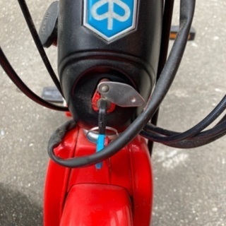 ピアジオ チャオ piaggio ciao 低走行 鍵あり取説付 現状 ジャンク扱いの画像