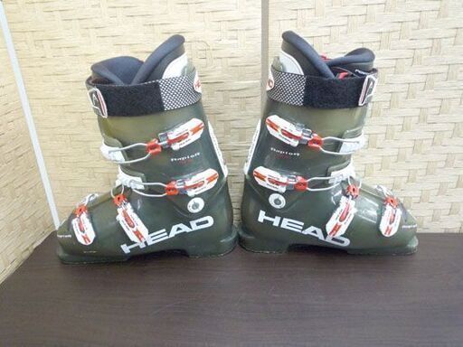 HEAD/ヘッド RAPTOR 120RS 26.0-26.5cm  スキーブーツ  297ｍｍ カーキー色 札幌市手稲区
