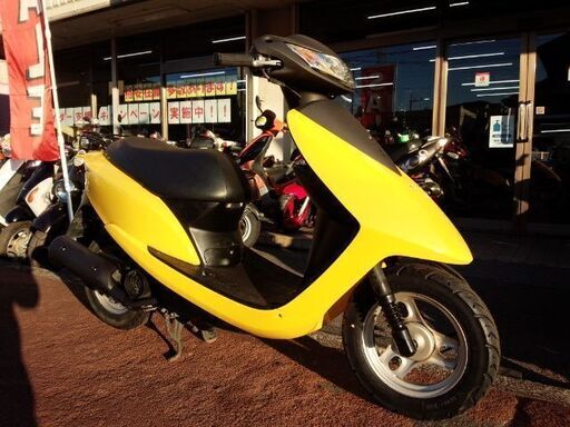 NO.3642　ディオ （ＤＩＯ）　４サイクルエンジン　イエロー＆グレー　☆彡