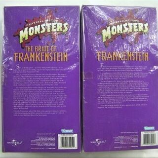 Kenner　ユニバーサルモンスターズ　フランケンシュタイン＆フランケンシュタインの花嫁フィギュア2体セット◎未開封で凹み汚れ破れなしの画像
