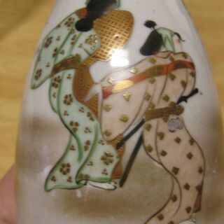 古九谷焼　とっくり　徳利　二客セットの画像