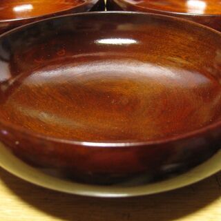 純木製　小鉢　5客セット　新品未使用品の画像