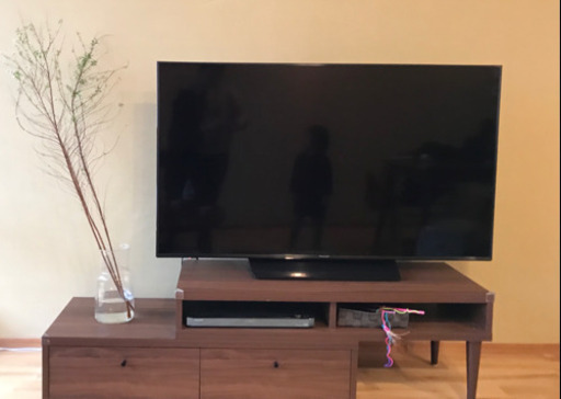 伸縮テレビ台　テレビボード　幅110cm〜200cm