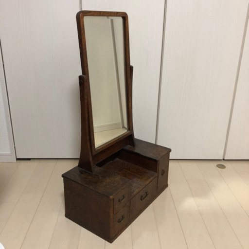 時代家具　鏡台　レトロ　アンティーク