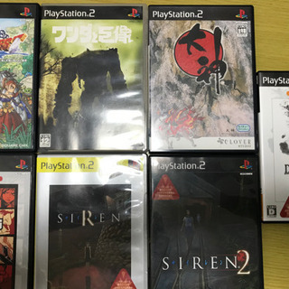 【譲渡決まりました】PS2ソフト7点(SIREN, 大神etc.)