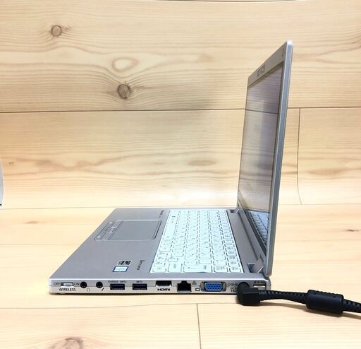 送料無料 ハイスペック ノートPC 中古動作良品 フルHD 12.5型 Pana CF-MX5AFAVS 第6世代 i5 4GB SS
