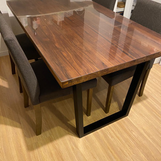 無垢テーブル ウォールナット