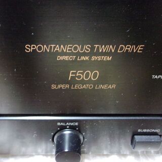 SONY TA-F500　プリメインアンプ　ジャンク品の画像