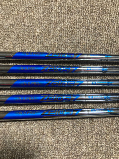 N.S.PRO Zelos7(S)シャフト5本　ゼロス7