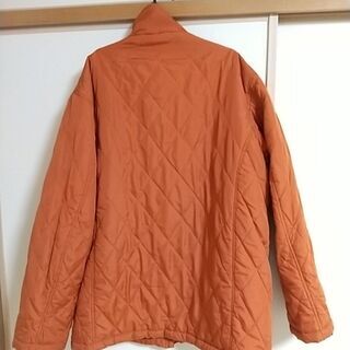 FIELD COMFORT　TRAVEL WEAR　ショートコート　オレンジ色　Lサイズの画像