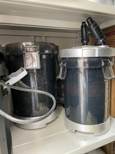 90cm縁あり水槽➕GEXメガパワー9012