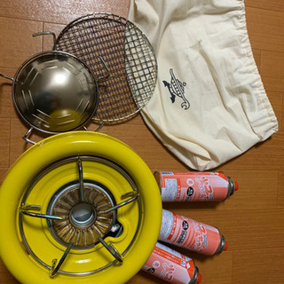 【中古】アラジン　カセットコンロ　ヒバリンの画像