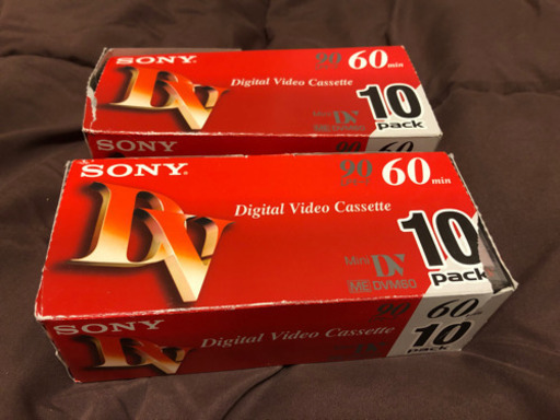 新品ミニＤＶテープ15本