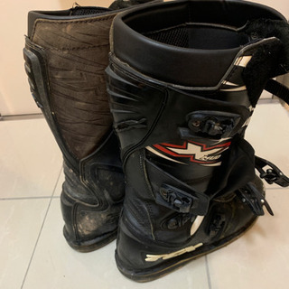 モトクロスブーツ　US9サイズ　劣化してます。
