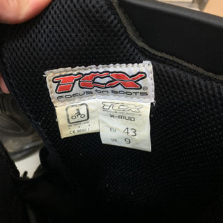 モトクロスブーツ　US9サイズ　劣化してます。の画像