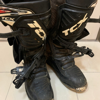 モトクロスブーツ　US9サイズ　劣化してます。の画像