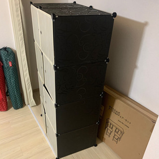 ワードローブ 改良型 組み立て式 クローゼット 環境保護樹脂 鉄筋の骨組 耐久性 耐荷重 大容量 衣類収納の画像