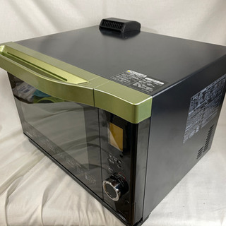 SHARP HEALSIO ウォーターオーブンレンジ 26L 78メニュー 省エネ基準達成 グリーン系 AX-M1-Gの画像