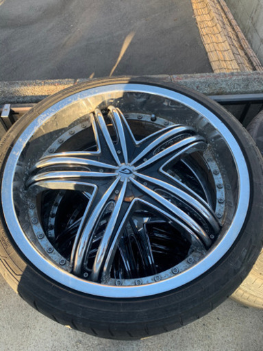 売約済み！GIANNA ジアンナ ホイール 22インチ 114.3